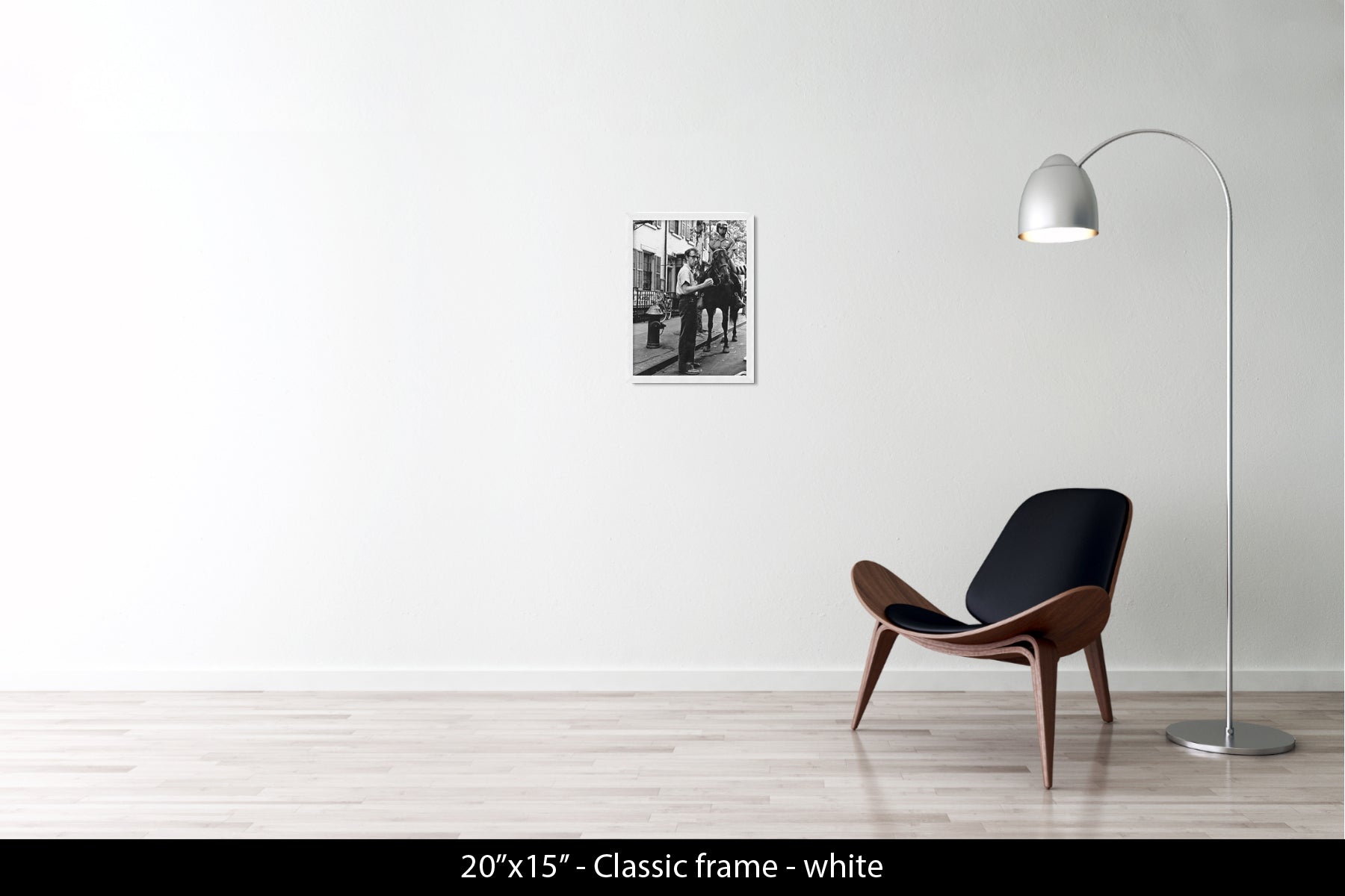 WOODY ALLEN AND NYPD MOUNTED UNIT