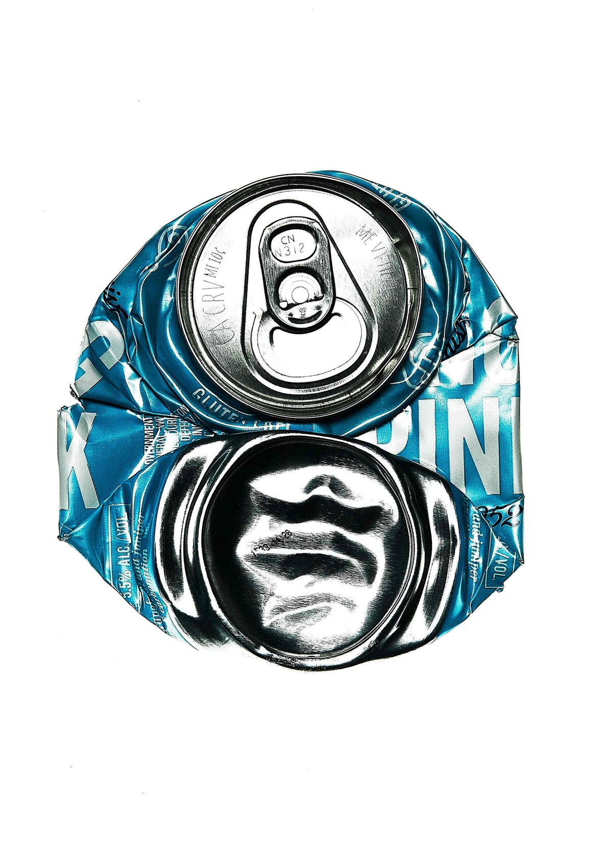 Arthur Belebeau, Crushed Long Drink Can