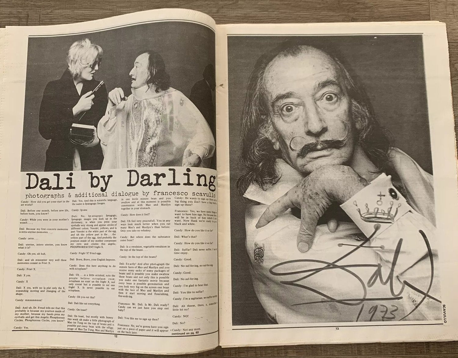 DALI by SCAVULLO