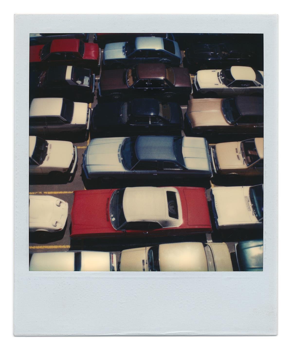 Polaroid SX70 #117 - Parking Lot 1970’s
