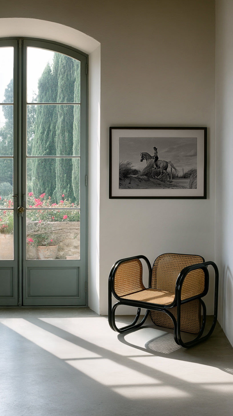 Sandrine, Cavalière, Camargue 1997