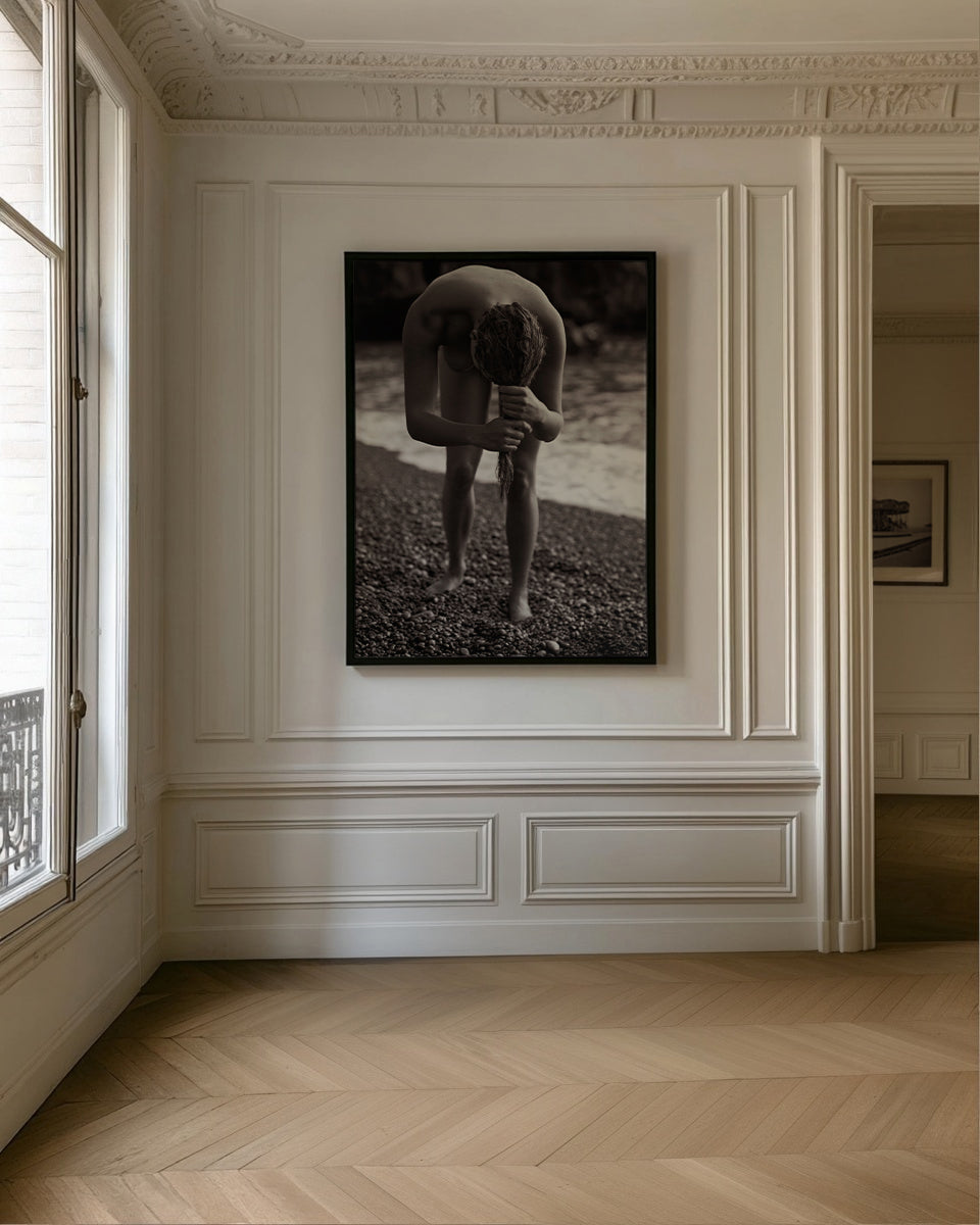 Emma, Nu, Positano, Italie, 2000