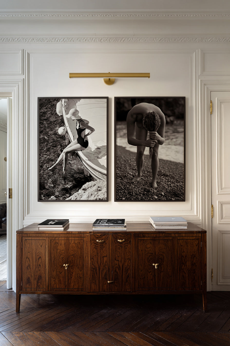 Emma, Nu, Positano, Italie, 2000