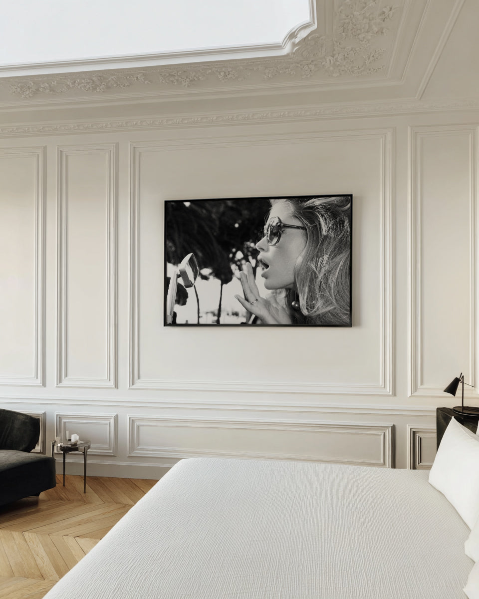 INSIDE CANNES - Doutzen looking at the rear mirror, 2011