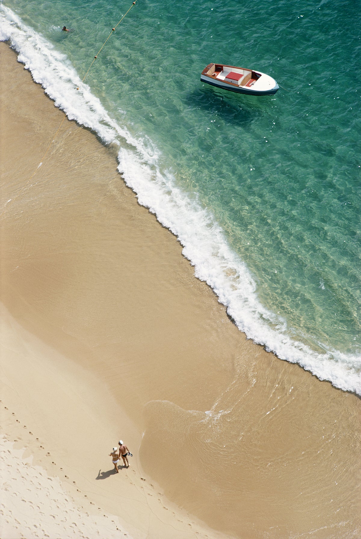 Slim Aarons, Caleta Beach, Acapulco, 1968