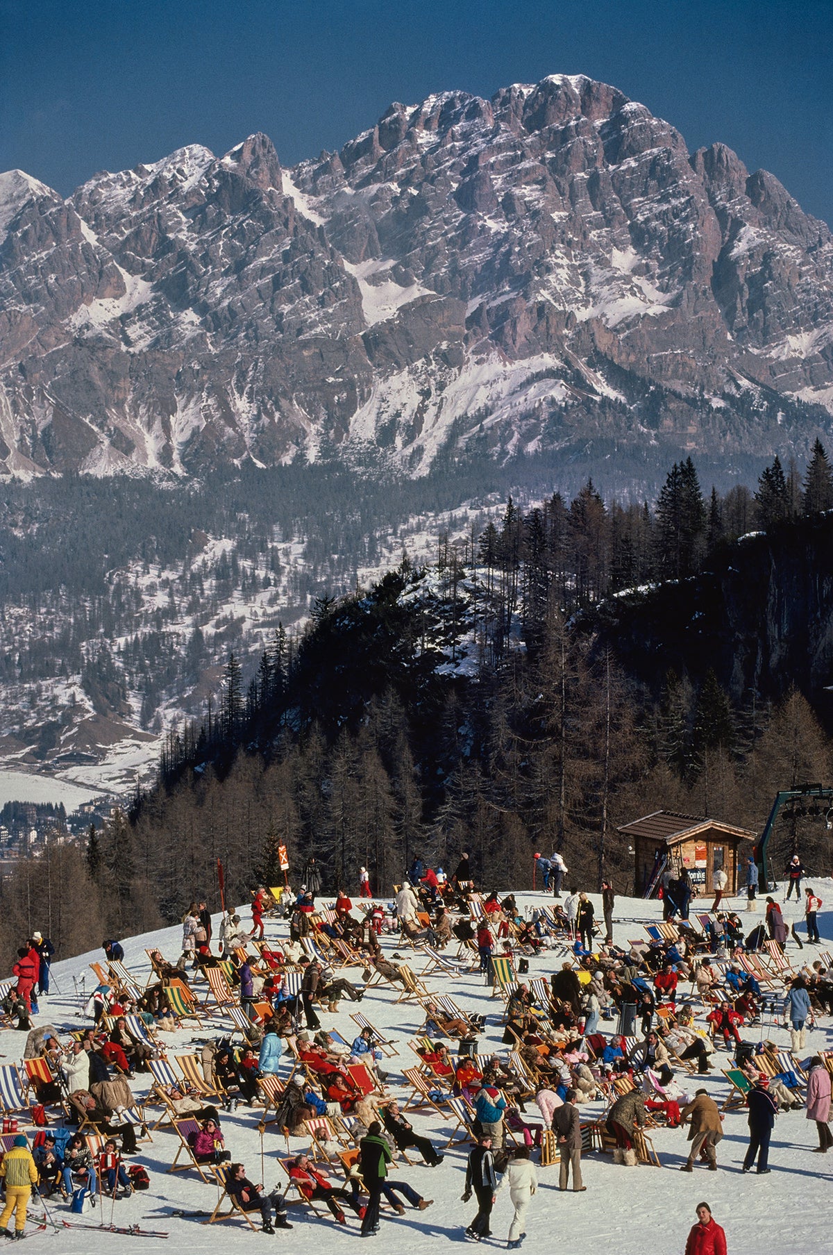 Slim Aarons, Cortina d'Ampezzo, 1982