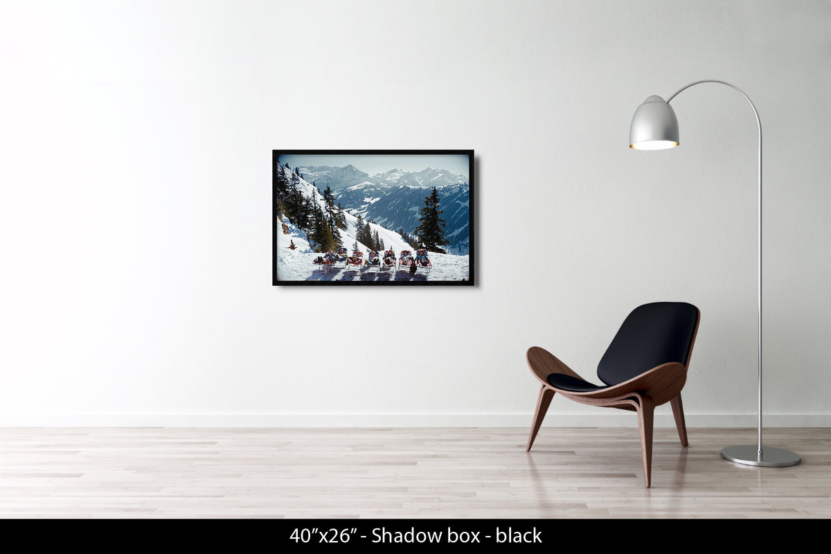Lounging In Gstaad, 1961