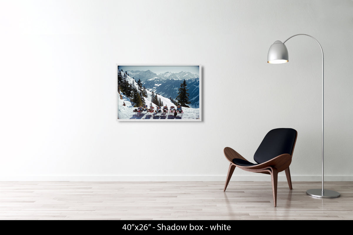 Lounging In Gstaad, 1961