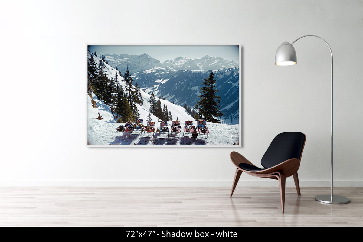 Lounging In Gstaad, 1961