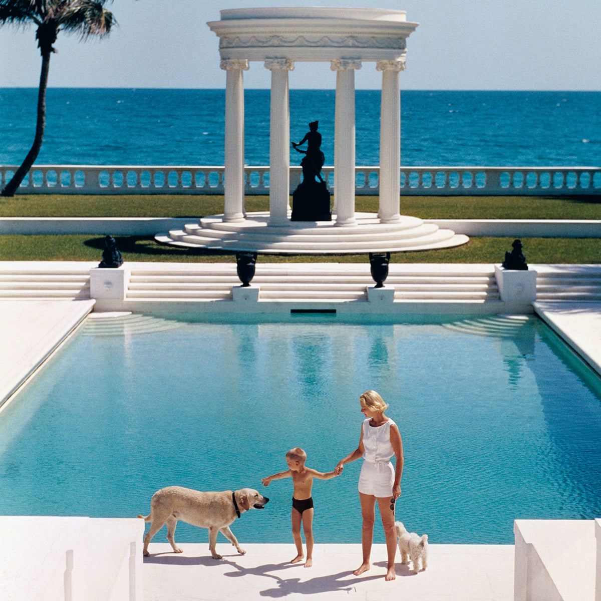 Slim Aarons, Nice Pool, 1955
