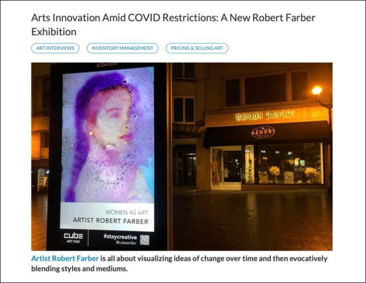 ARTWORK ARCHIVE: Arts innovation amid COVID restrictions – a new Robert Farber exhibition