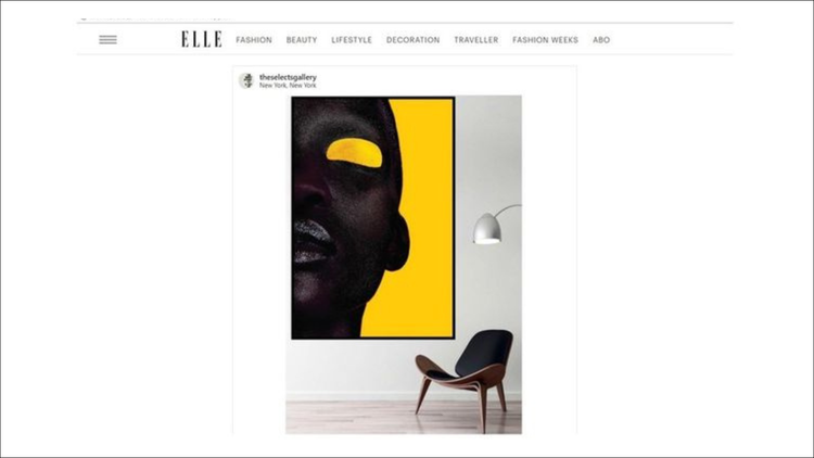 ELLE: Wall Art – Here are the best online shops for really cool interior prints