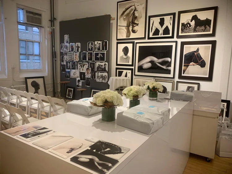 INTIMATE EVENT AT RICHARD PHIBBS STUDIO ON PORTRAITURE