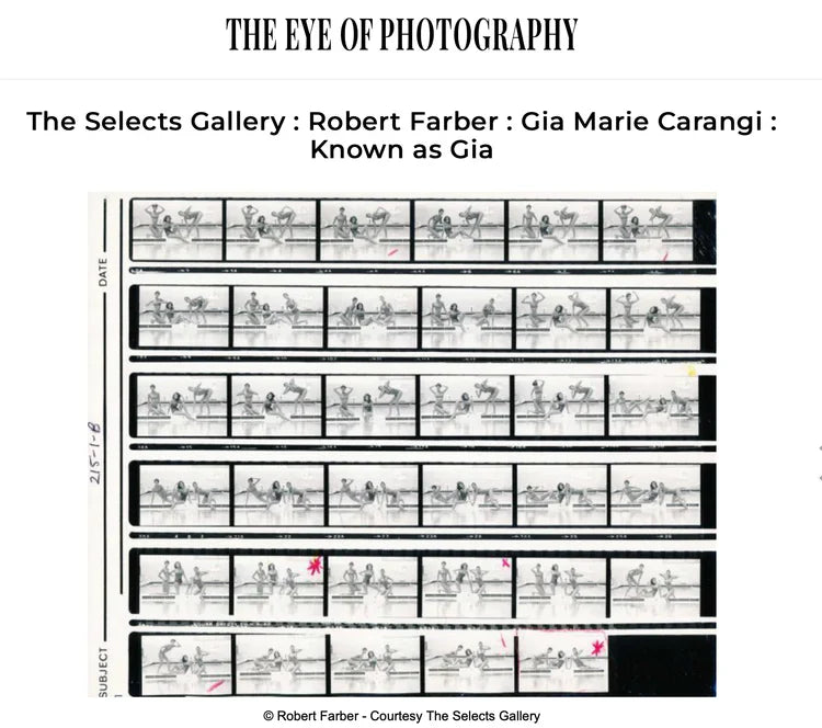 THE EYE OF PHOTOGRAPHY: GIA MARIE CARANGIE, KNOWN AS GIA