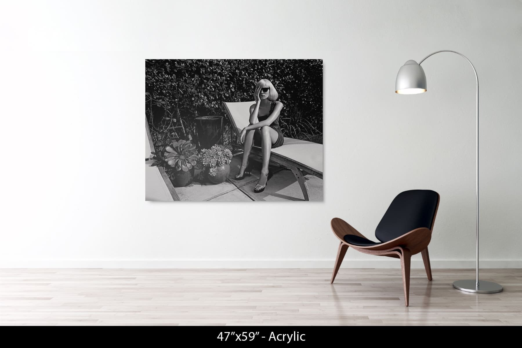 Alison by the pool , California, 2008