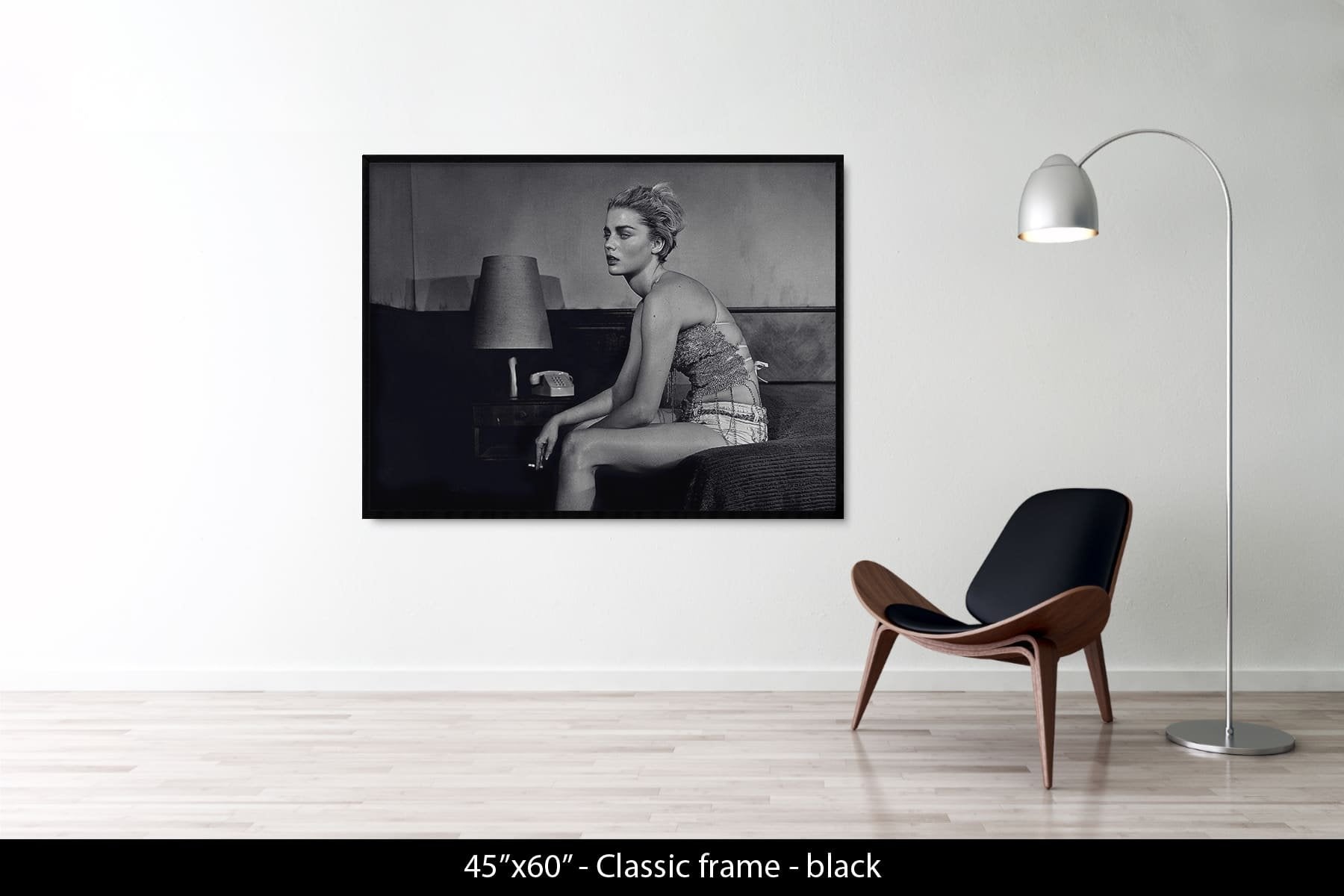 Fanny and the motel room, Los Angeles 2003