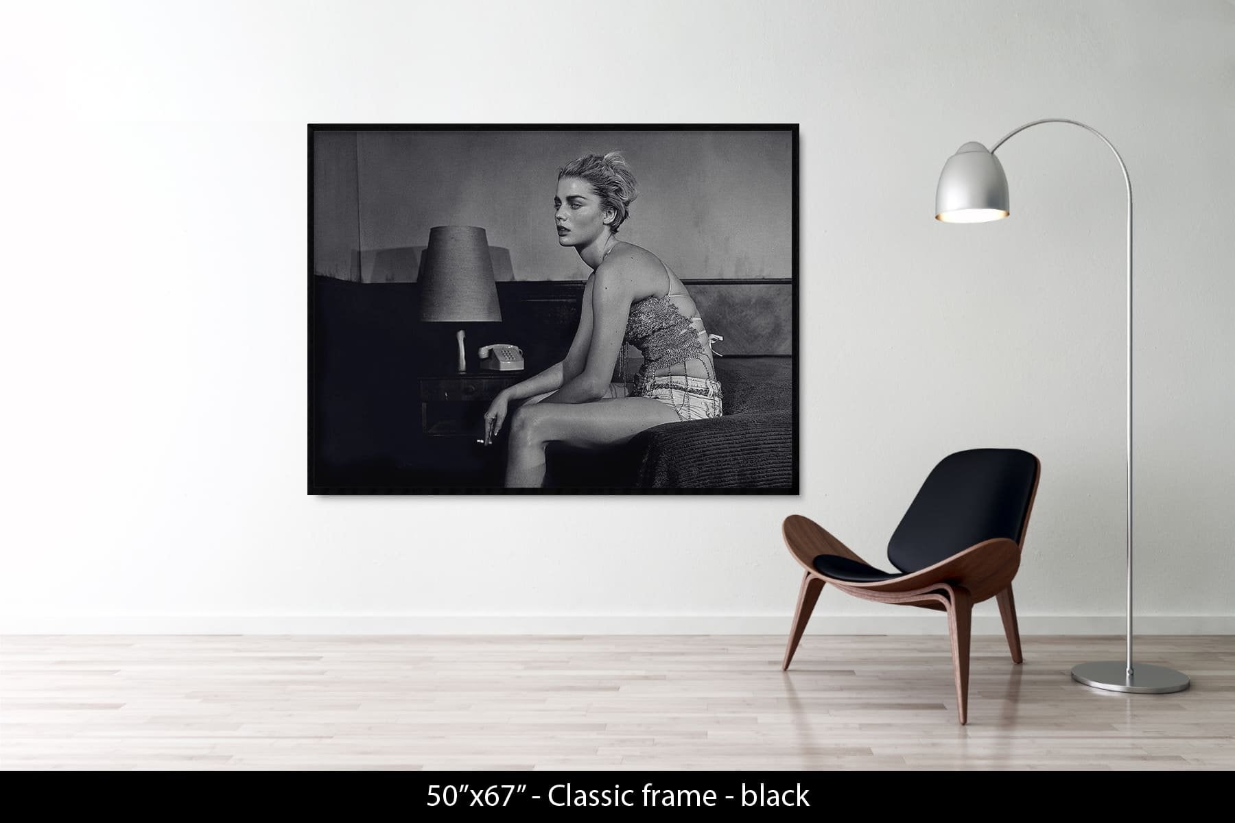 Fanny and the motel room, Los Angeles 2003