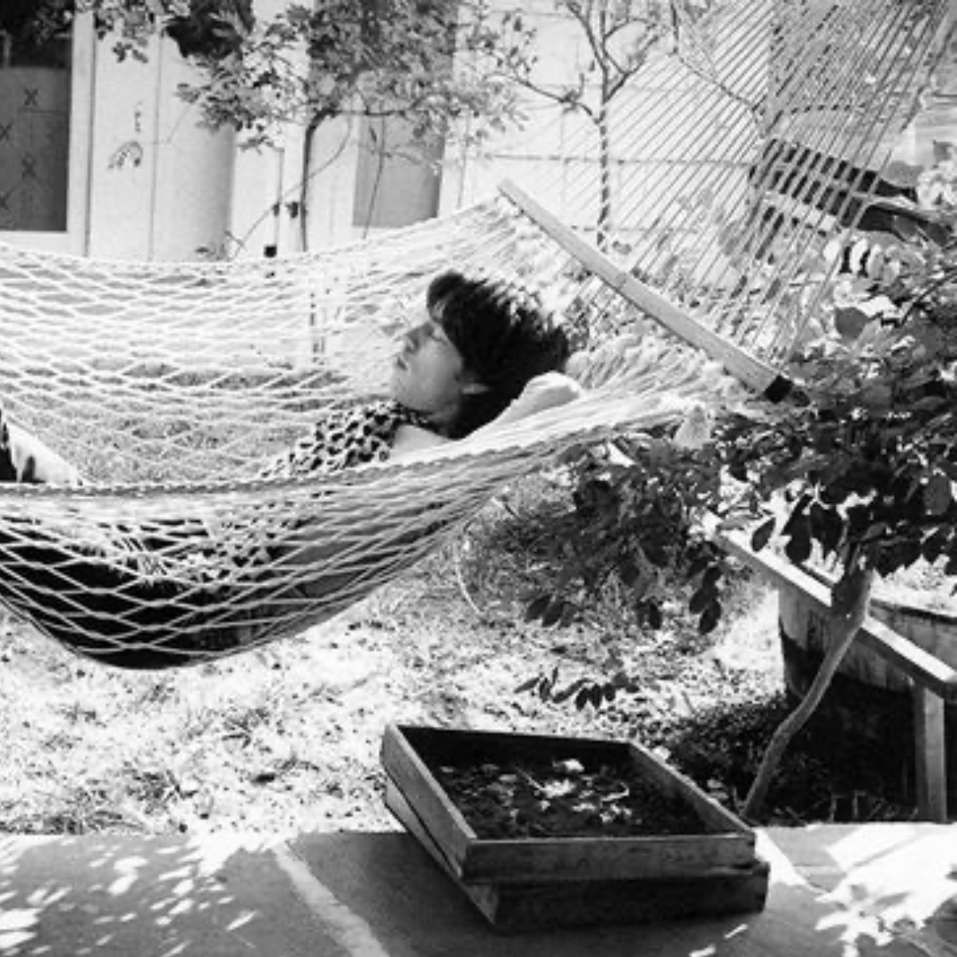 Mick Jagger in Hammock, 1969