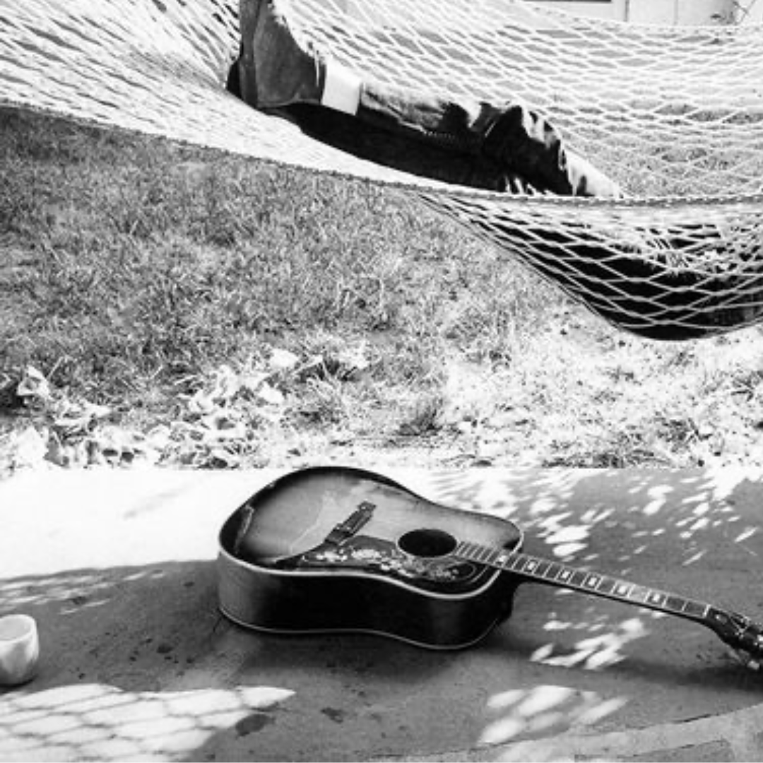 Mick Jagger in Hammock, 1969