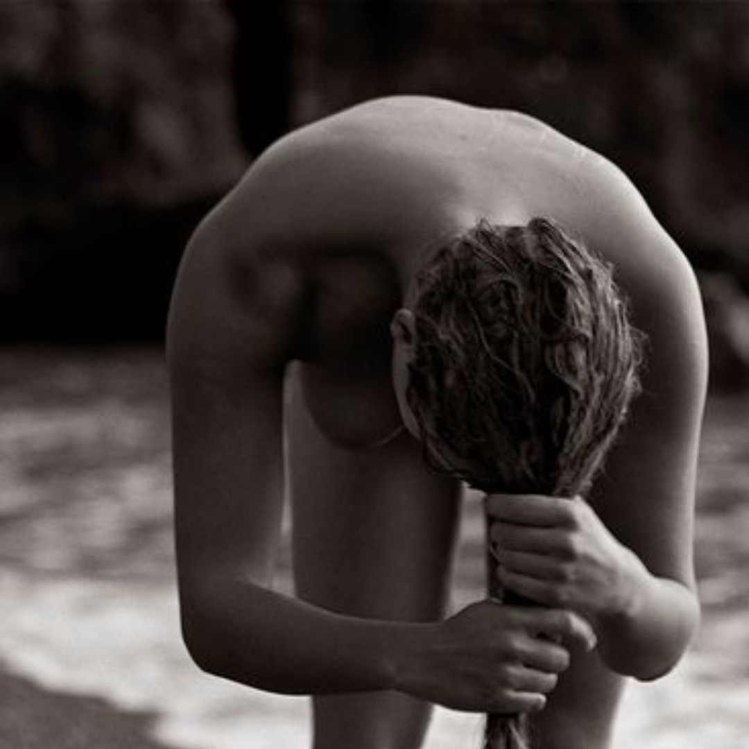 Emma, Nu, Positano, Italie, 2000