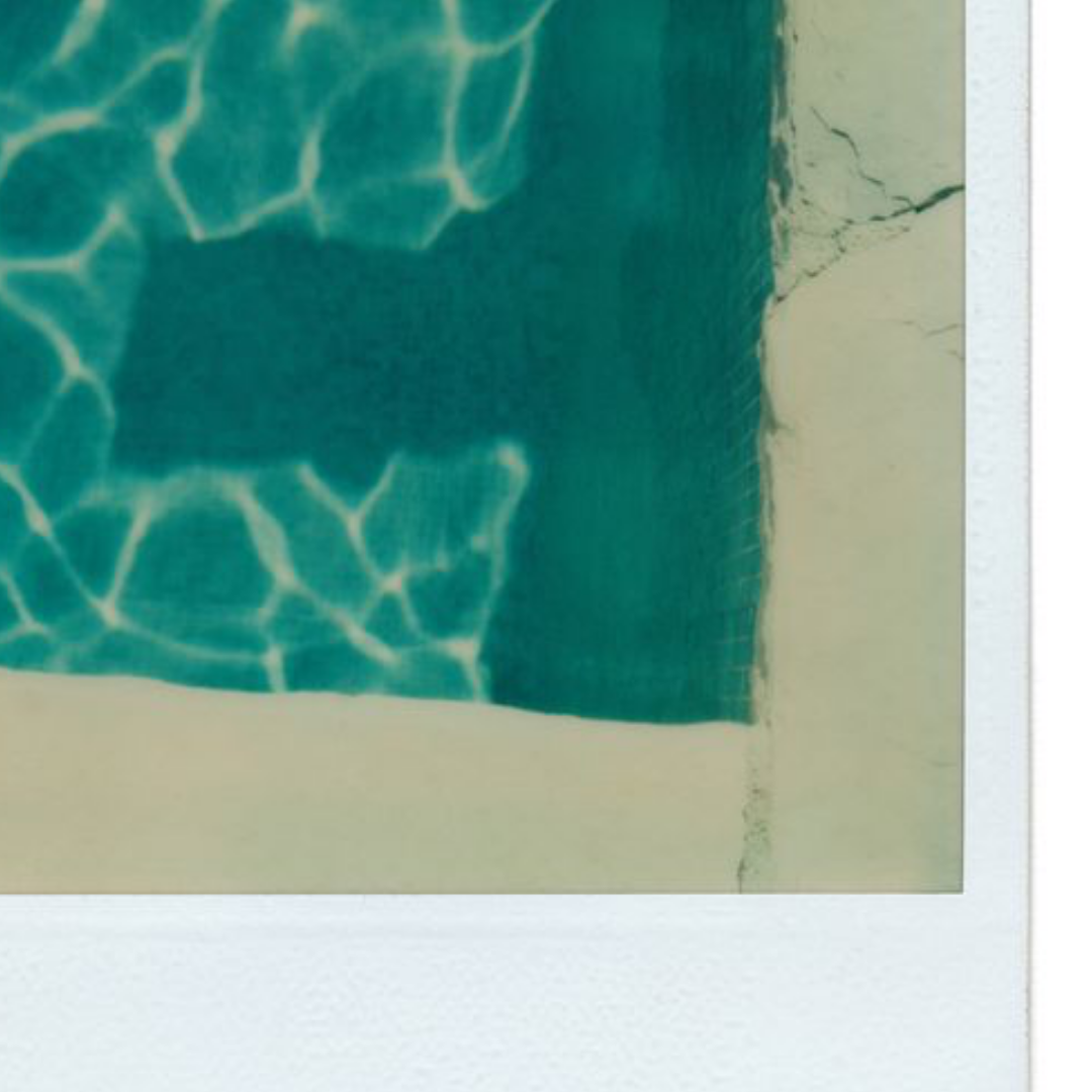 Polaroid #188 - Pool Mougins, France 1980