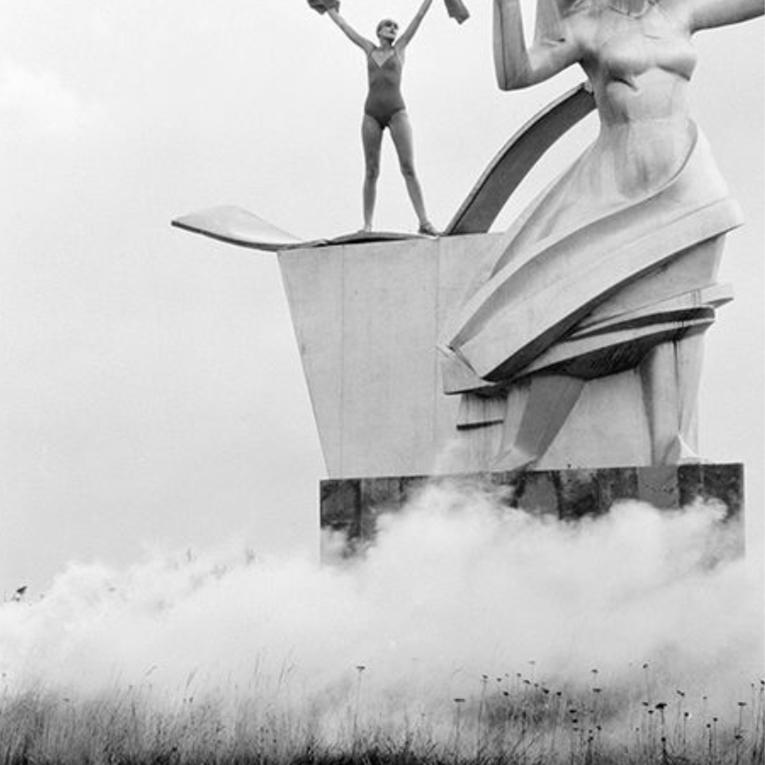 Jerry Hall Red Square 2, 1976