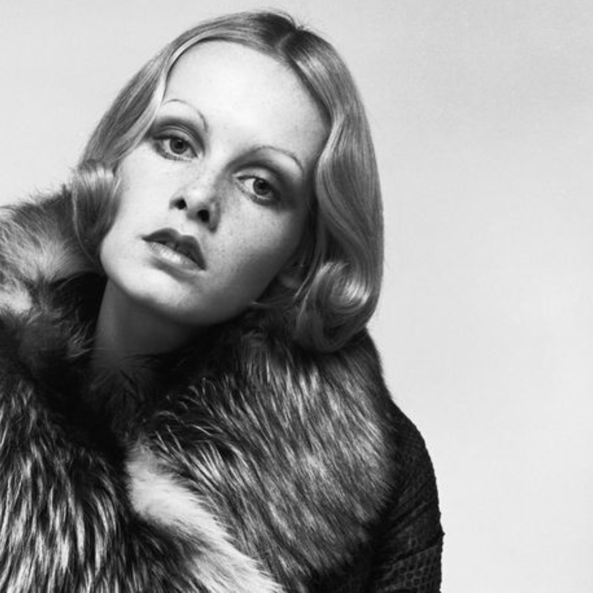 Twiggy for Ossie Clark, 1971