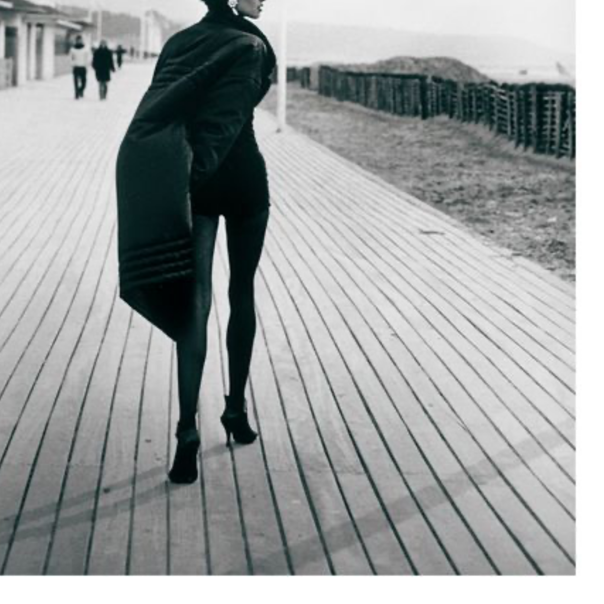 Yasmeen Ghauri, Deauville France 1991