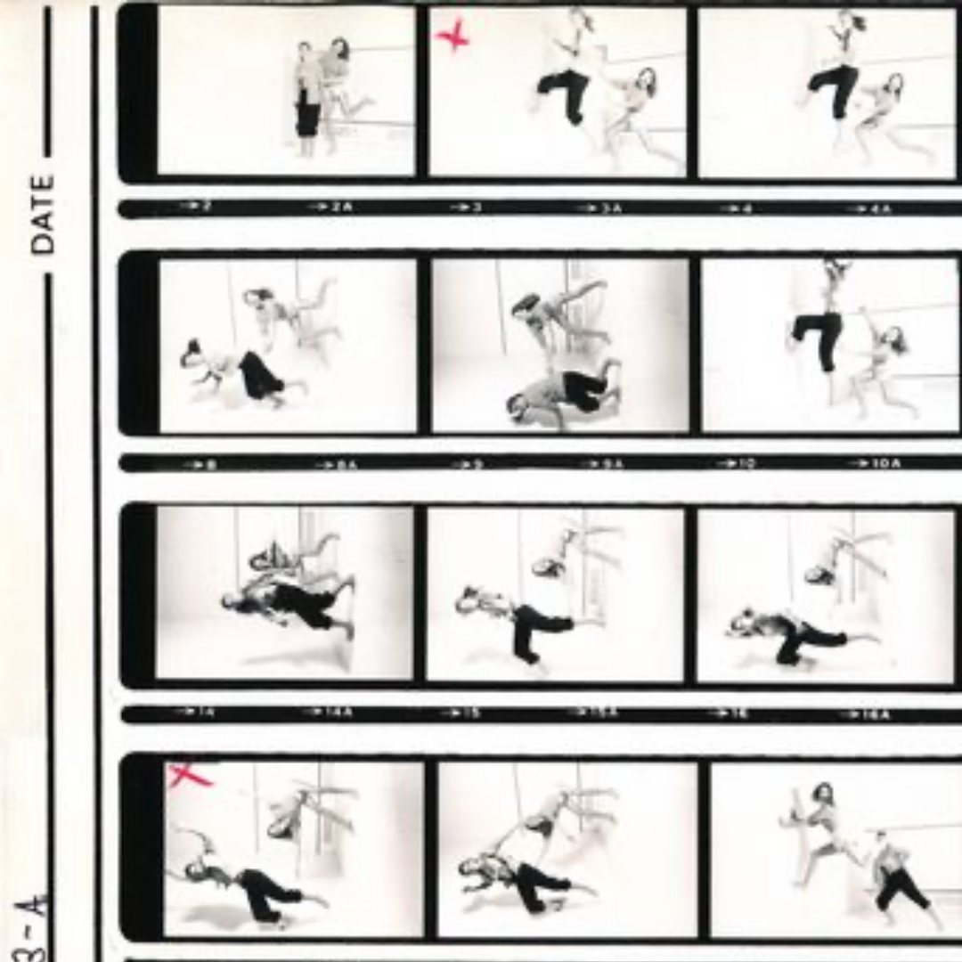 Gia and Debbie Dickinson ,Contact sheet