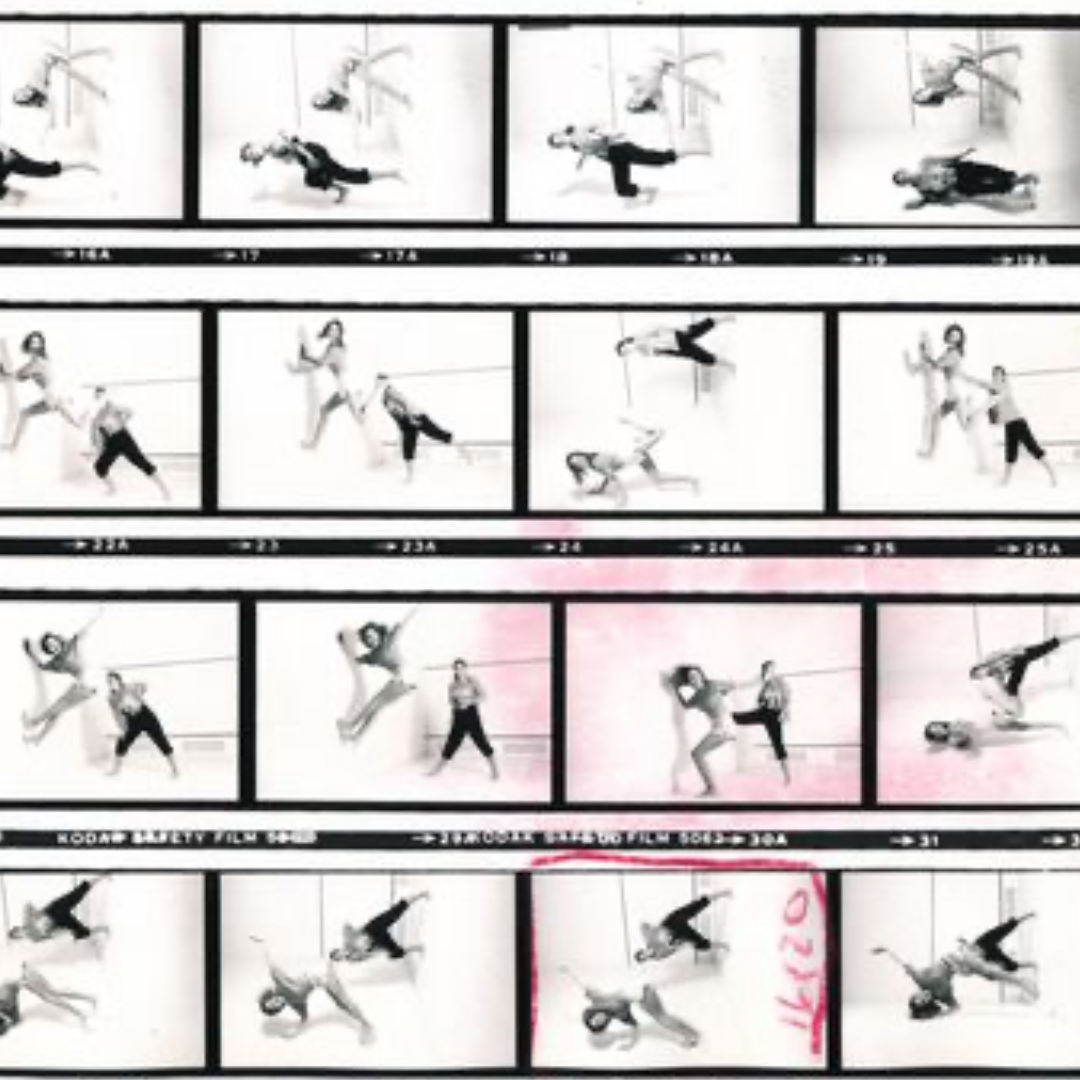 Gia and Debbie Dickinson ,Contact sheet