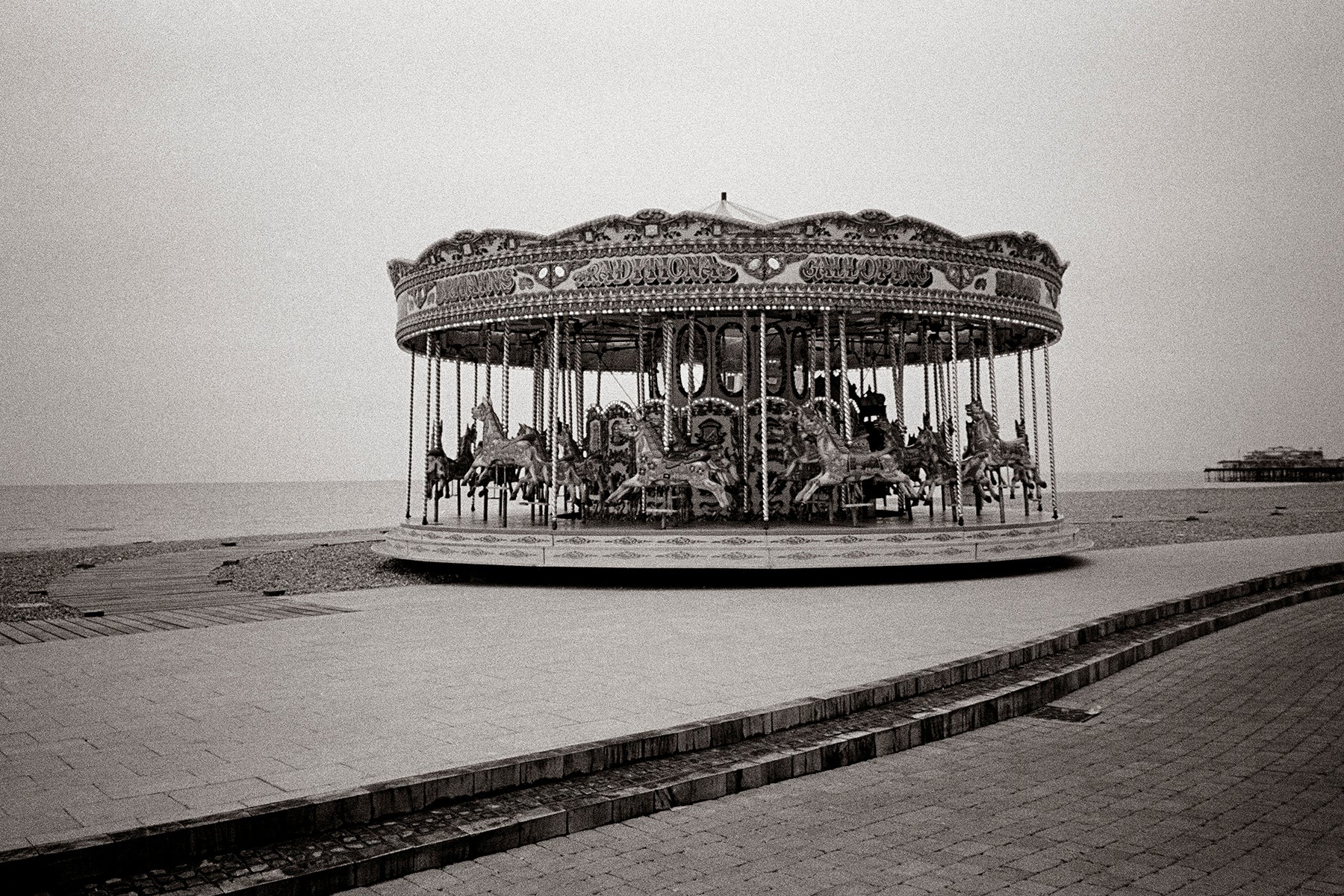 Le manège, 1996, Brighton