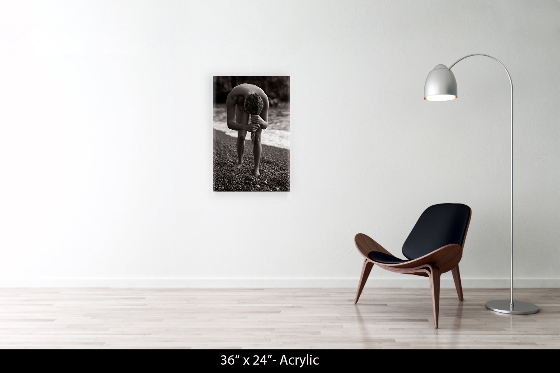 Emma, Nu, Positano, Italie, 2000