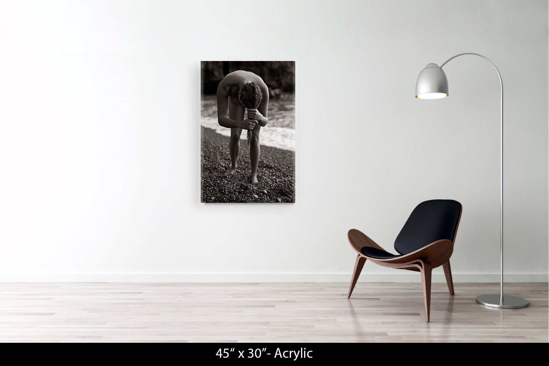 Emma, Nu, Positano, Italie, 2000