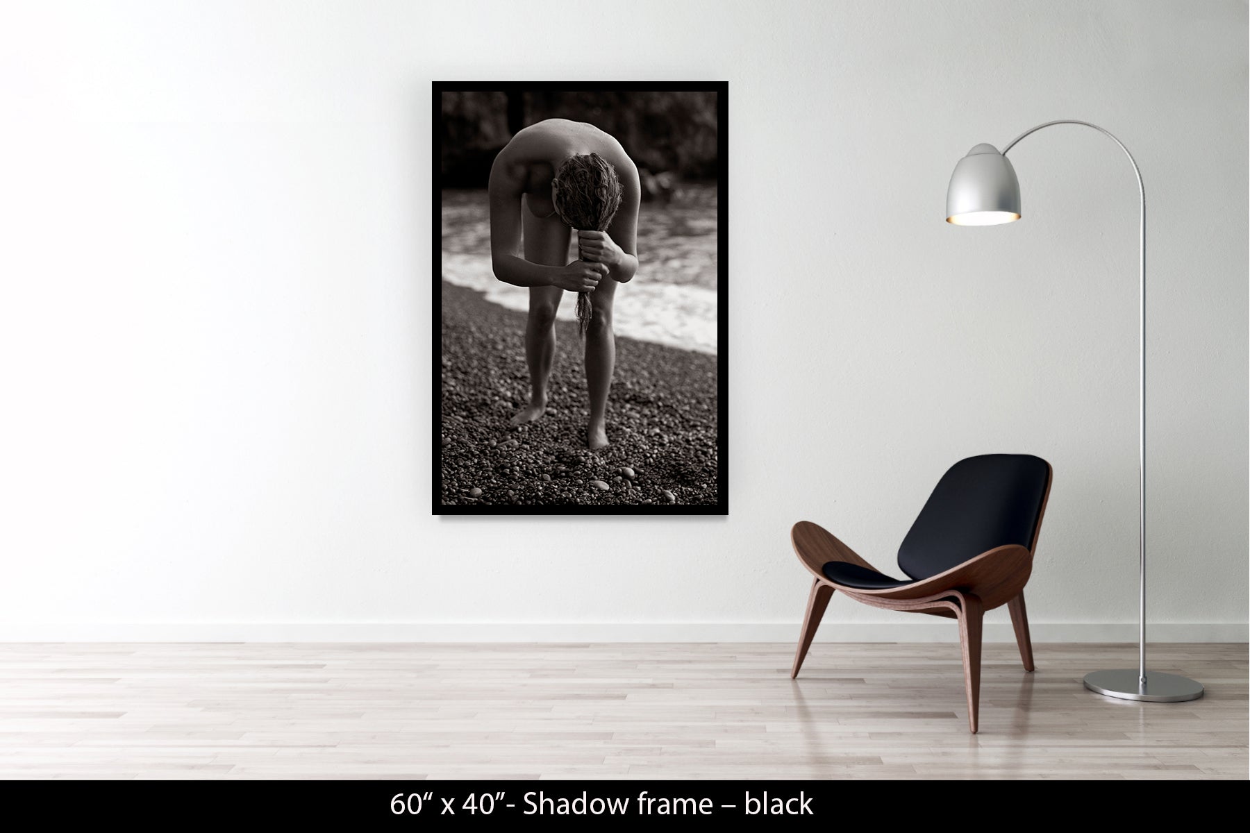 Emma, Nu, Positano, Italie, 2000