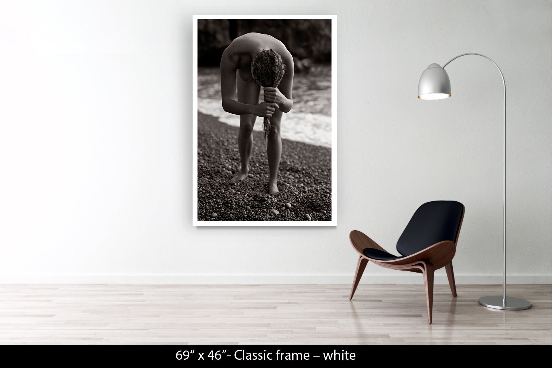 Emma, Nu, Positano, Italie, 2000