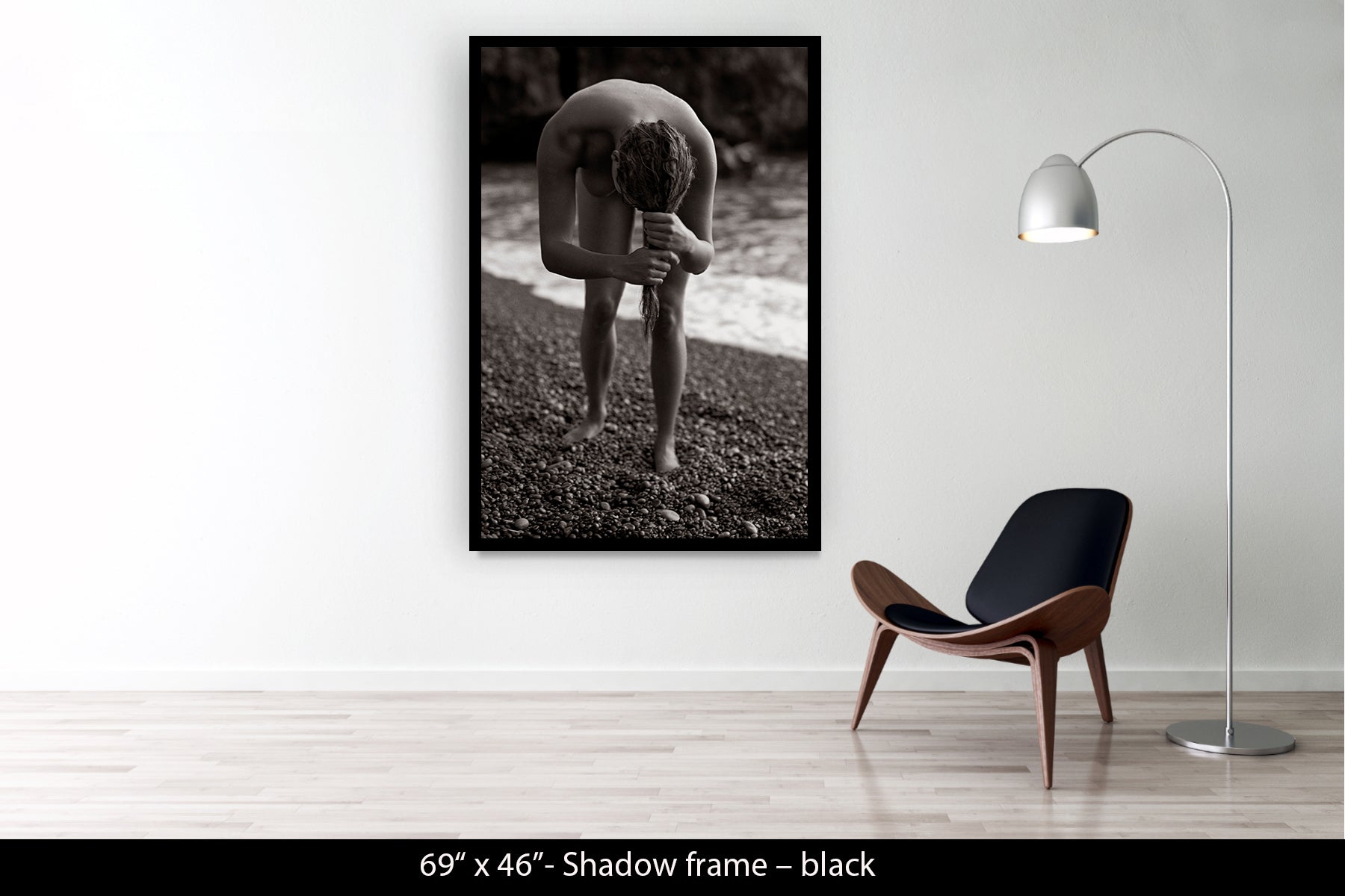 Emma, Nu, Positano, Italie, 2000