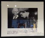 Andy Warhol and Lou Reed