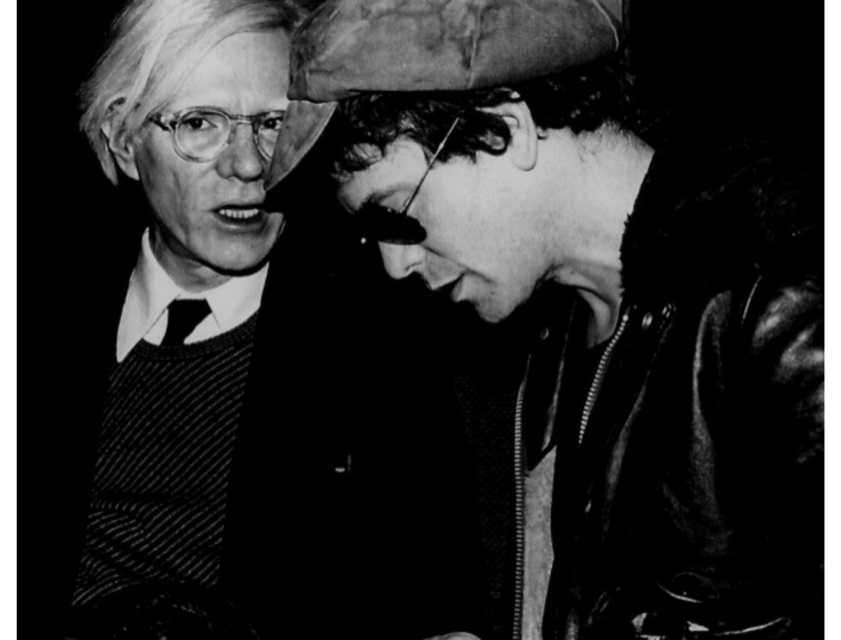 Andy Warhol and Lou Reed