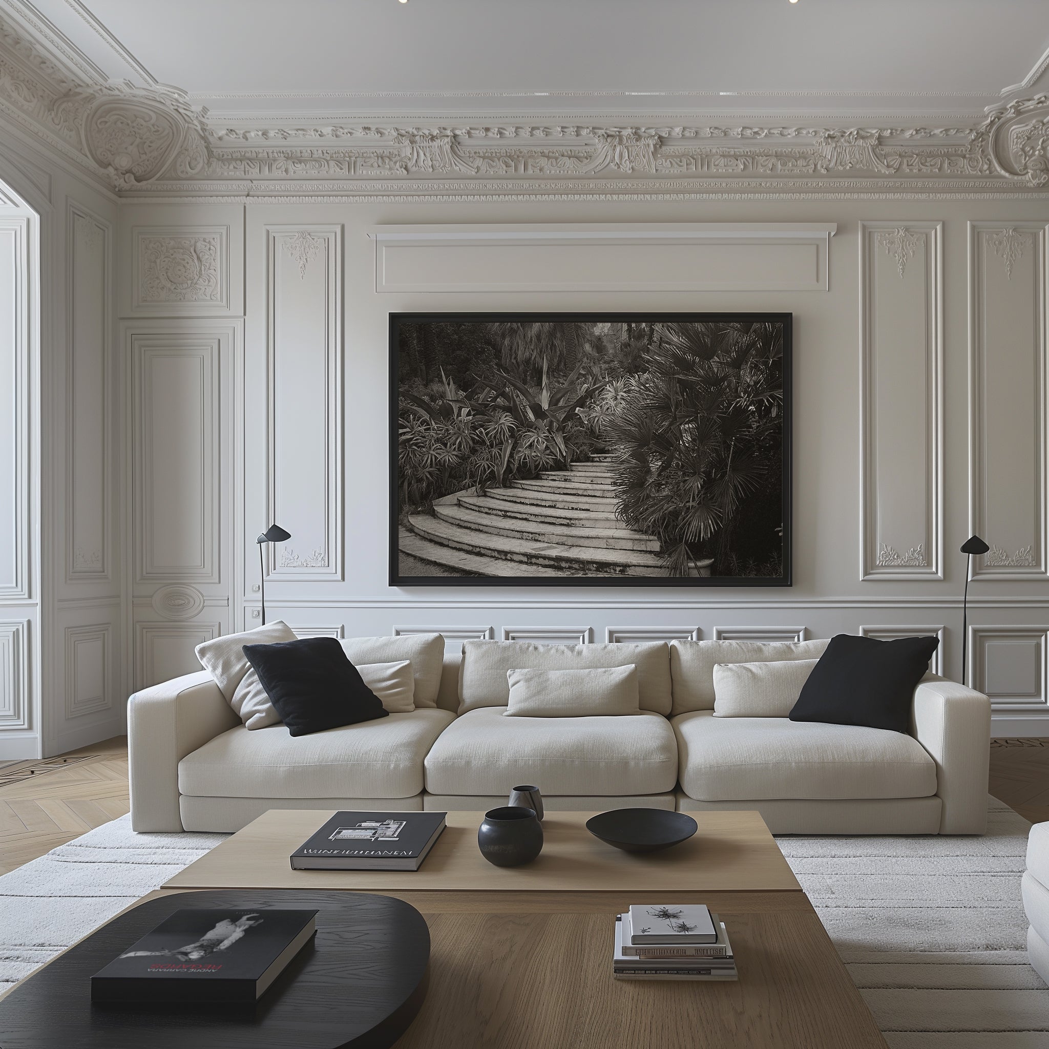 L’escalier, 1999, Naples