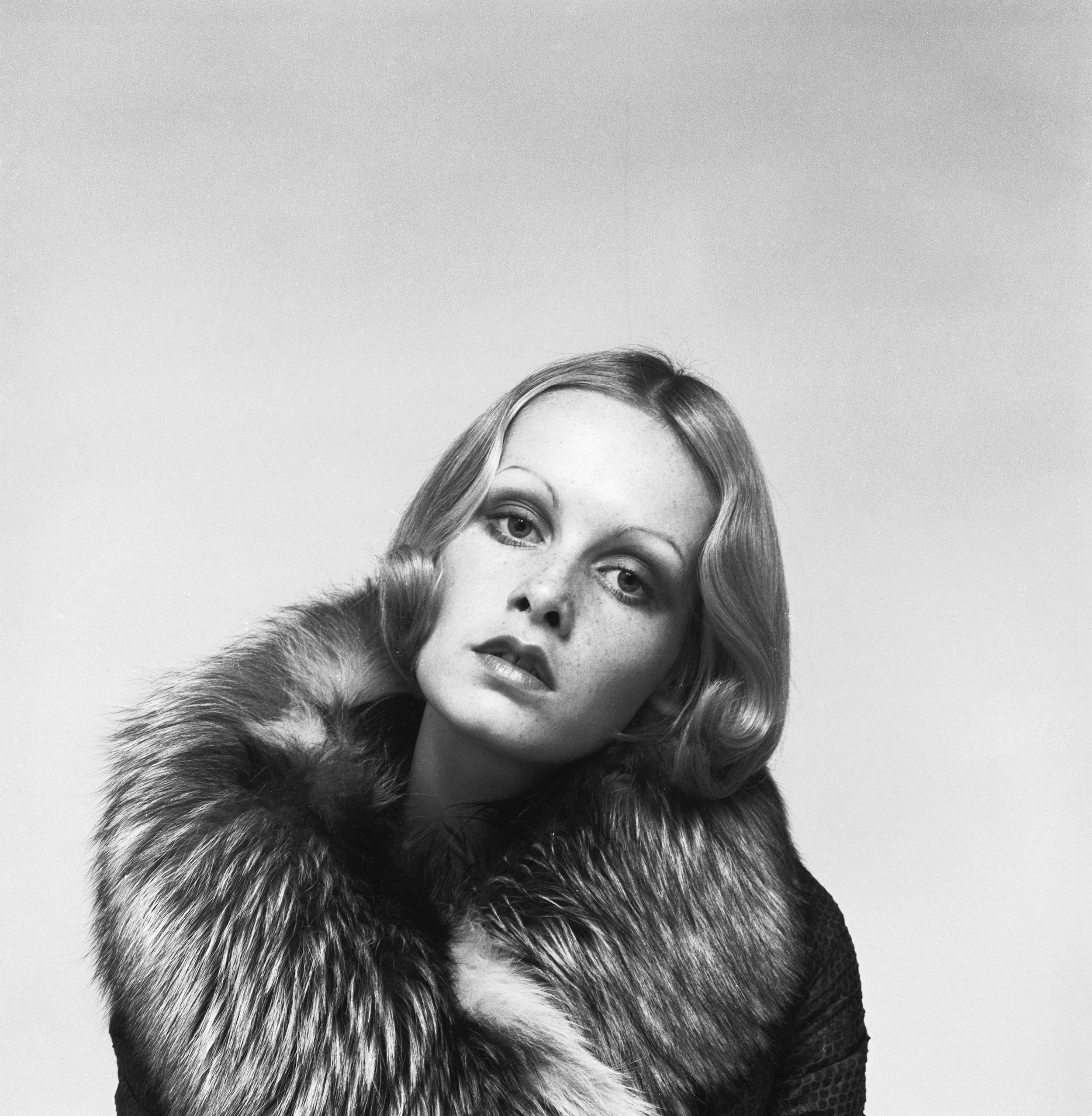 Twiggy for Ossie Clark, 1971