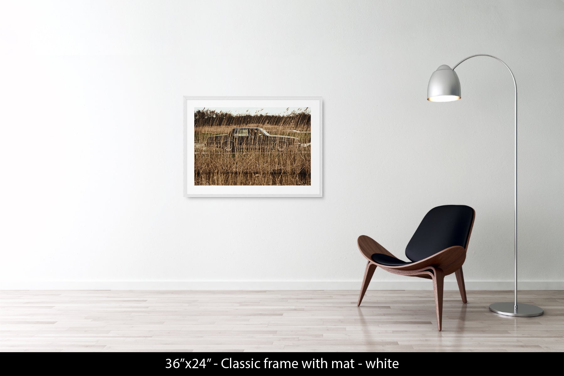Untitled (Car in Reeds)