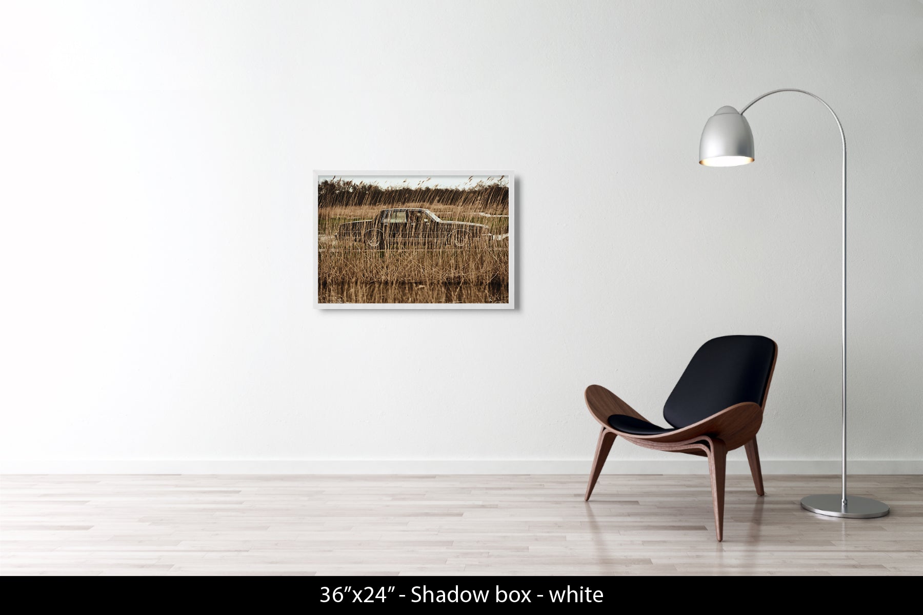 Untitled (Car in Reeds)