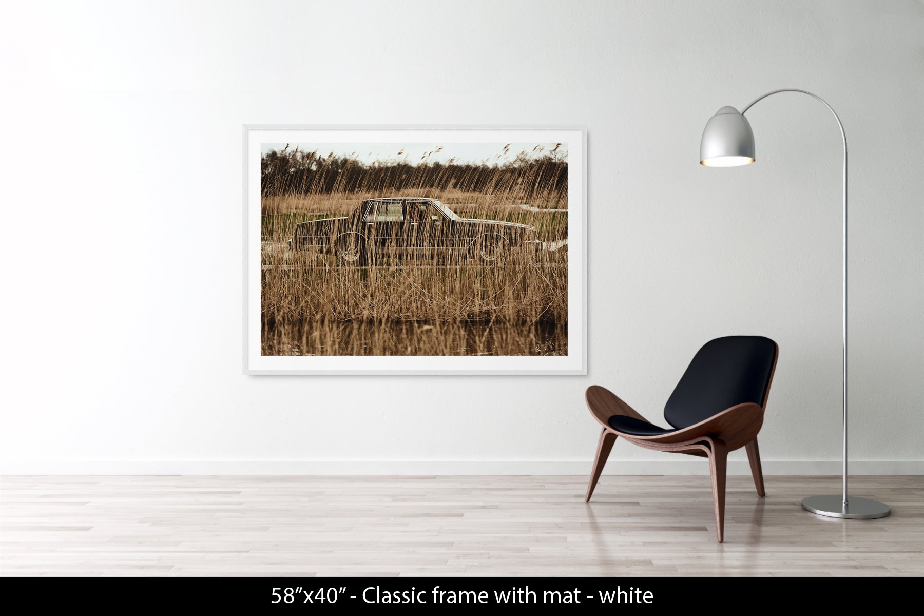 Untitled (Car in Reeds)
