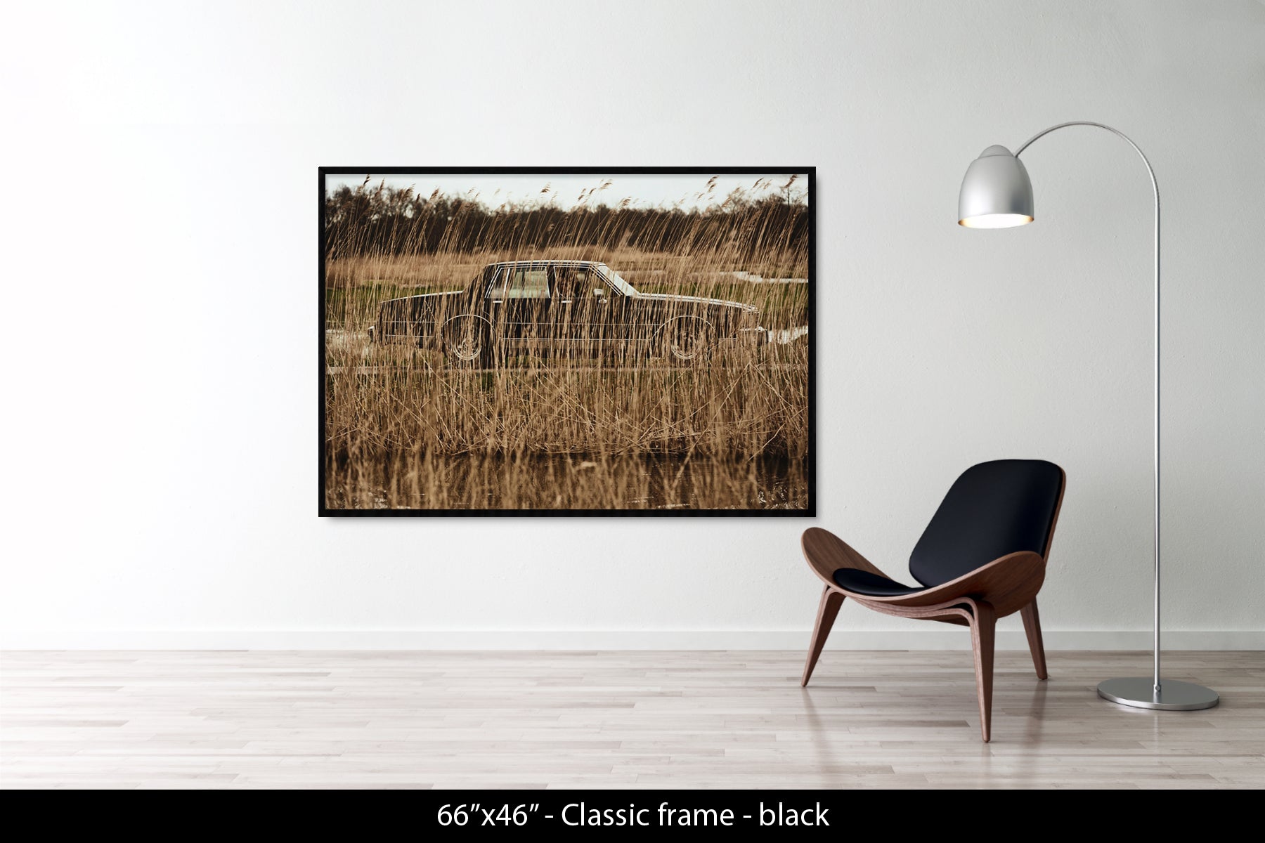 Untitled (Car in Reeds)