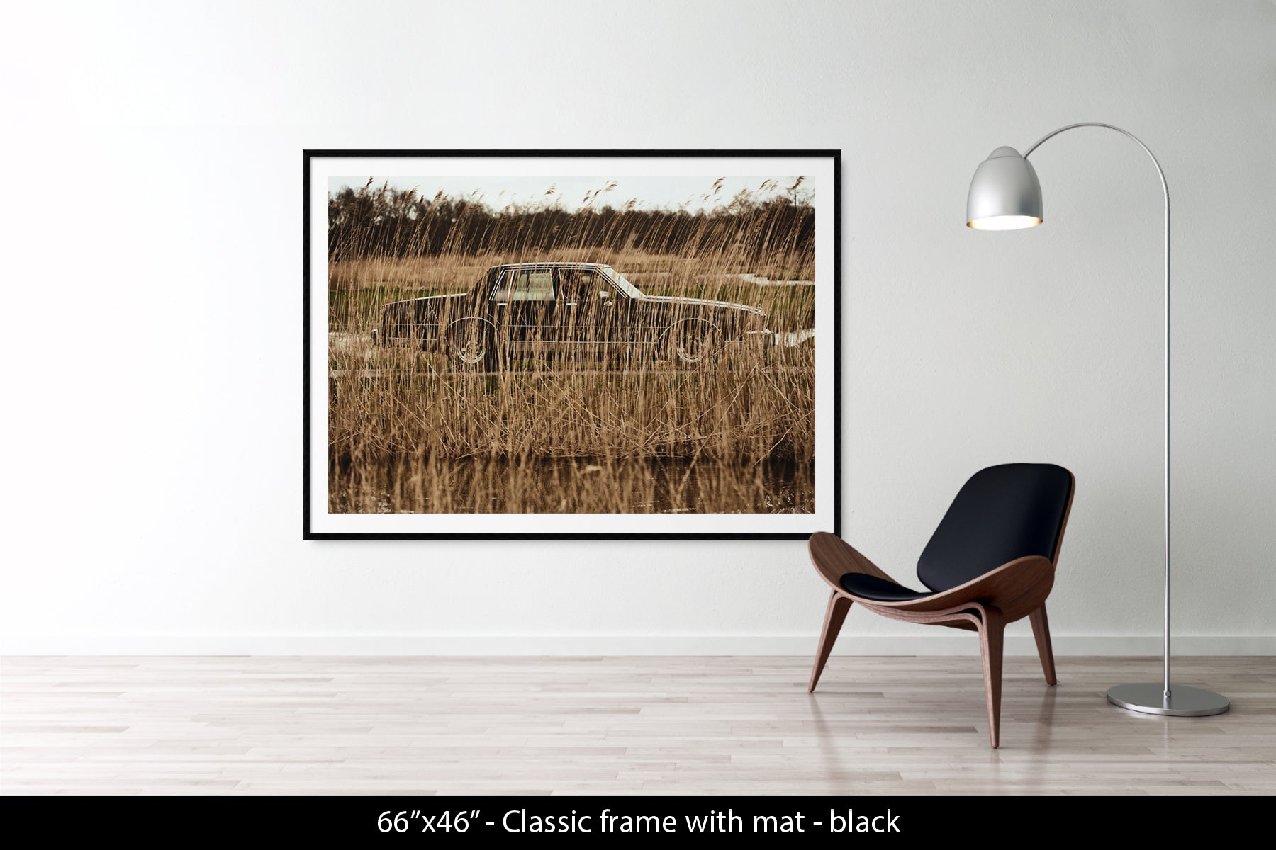 Untitled (Car in Reeds)