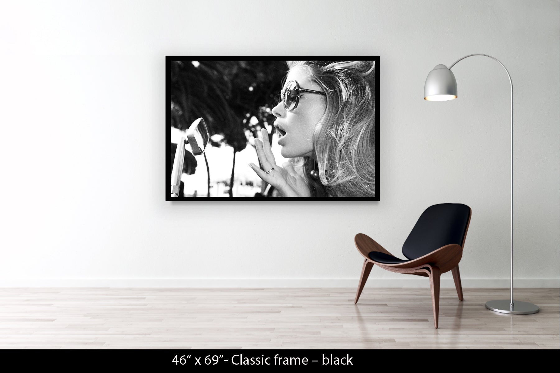 INSIDE CANNES - Doutzen looking at the rear mirror, 2011