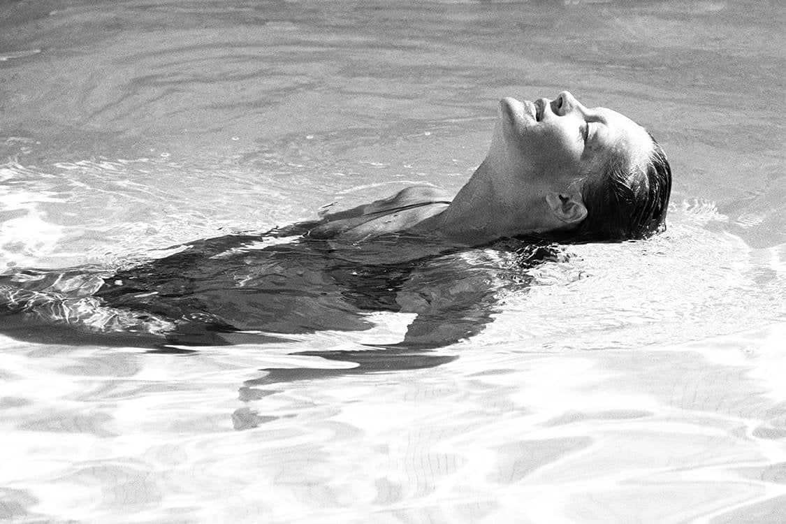 Romy Schneider in St. Tropez, 1972