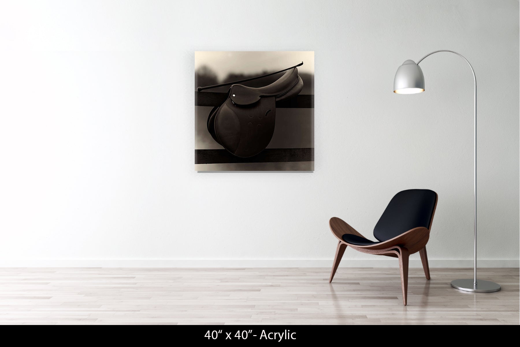 ENGLISH RIDING SADDLE. ENGLAND, 2014