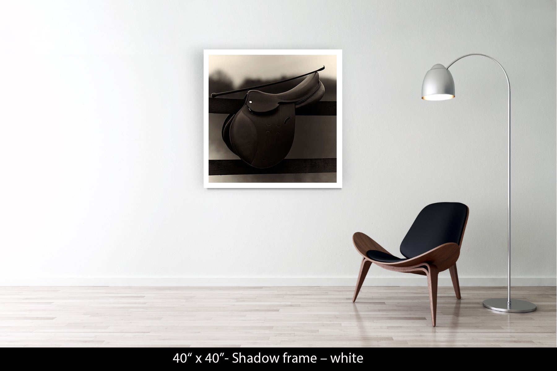 ENGLISH RIDING SADDLE. ENGLAND, 2014