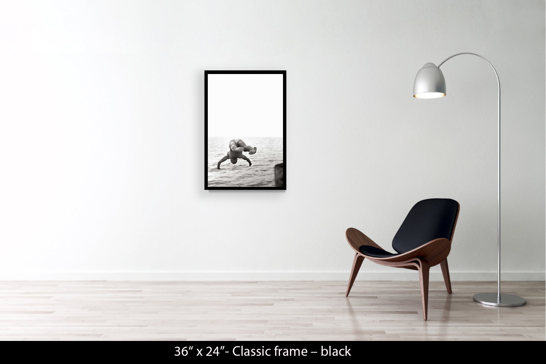 THE DIVER. WATER ISLAND, NY, 2000